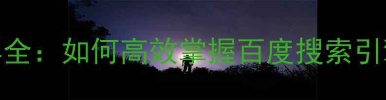 图片 SEO查询工具全：如何高效掌握百度搜索引擎排名规则1