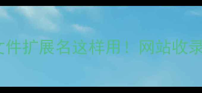 图片 ✨百度SEO必看HTML文件扩展名这样用！网站收录翻倍的秘密大公开🌟