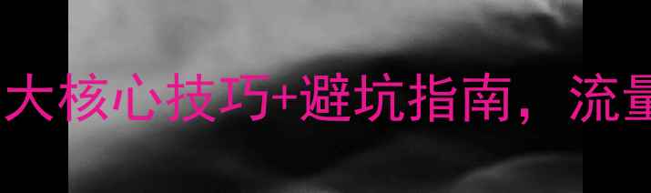 图片 ✨网站优化必看！5大核心技巧+避坑指南，流量暴涨秘籍大公开✨