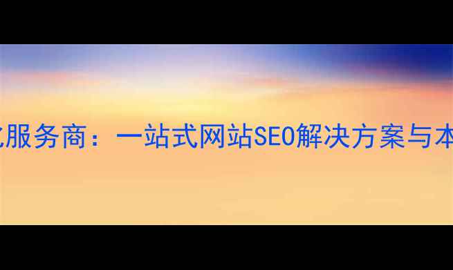 图片 上海专业整站优化服务商：一站式网站SEO解决方案与本地企业获客指南2