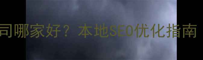 图片 东莞东坑网站设计公司哪家好？本地SEO优化指南（附免费诊断工具）1