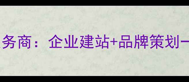 图片 中企动力全案服务商：企业建站+品牌策划一站式解决方案1