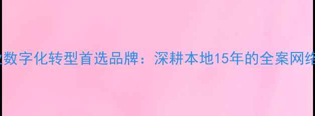 图片 临沂企业数字化转型首选品牌：深耕本地15年的全案网络服务商1