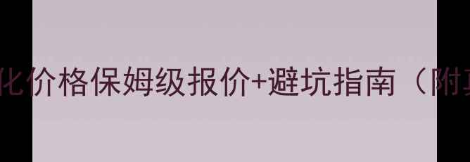 图片 临济SEO优化价格保姆级报价+避坑指南（附真实案例）