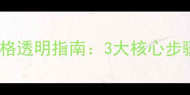 图片 制造业网站优化价格透明指南：3大核心步骤+成本（附案例）