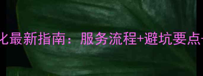 图片 南通营销网站优化最新指南：服务流程+避坑要点+转化率提升技巧