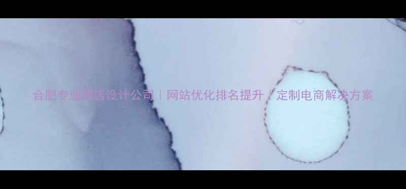 图片 合肥专业网店设计公司｜网站优化排名提升｜定制电商解决方案