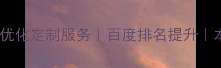 图片 奉化区企业网站优化定制服务｜百度排名提升｜本地SEO解决方案