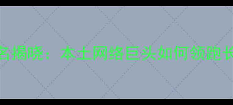 图片 安徽互联网企业排名揭晓：本土网络巨头如何领跑长三角数字经济发展