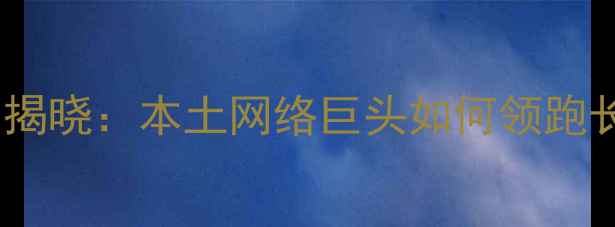 图片 安徽互联网企业排名揭晓：本土网络巨头如何领跑长三角数字经济发展1