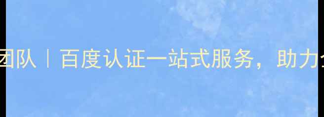 图片 山东专业网站优化团队｜百度认证一站式服务，助力企业网站流量暴涨2