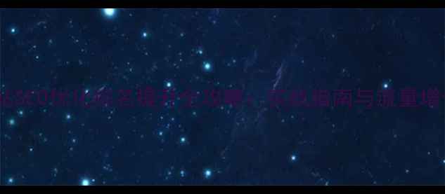 图片 广西网站SEO优化排名提升全攻略：实战指南与流量增长策略2