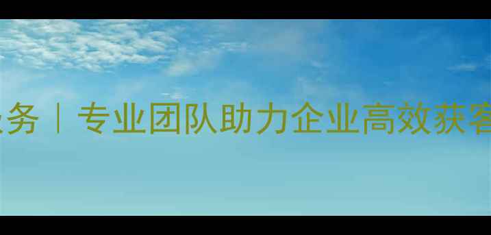 图片 德州网站优化外包服务｜专业团队助力企业高效获客｜SEO优化方案定制