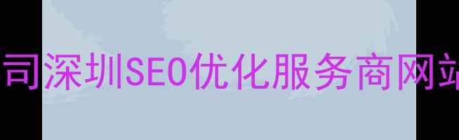 图片 惠州网站优化公司深圳SEO优化服务商网站排名提升方案2