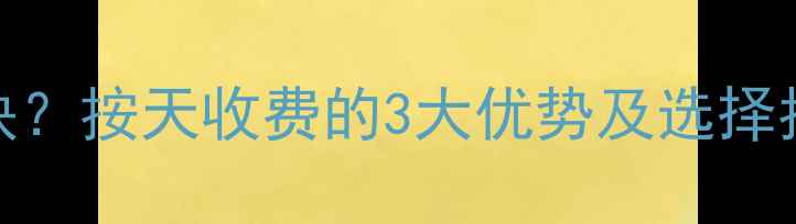 图片 惠州网站优化哪家快？按天收费的3大优势及选择指南（附最新推荐）