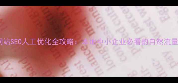 图片 扬州企业网站SEO人工优化全攻略：本地中小企业必看的自然流量获取方法2