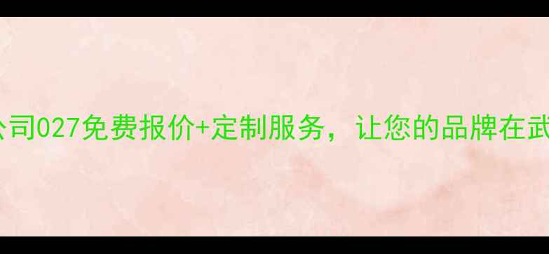 图片 武汉网页设计公司027免费报价+定制服务，让您的品牌在武汉快速崛起！2