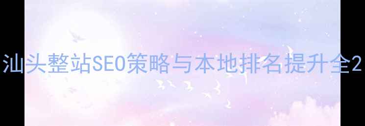 图片 汕头整站SEO策略与本地排名提升全2