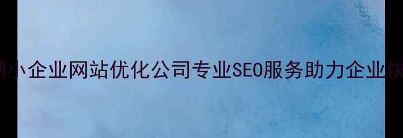 图片 深圳罗湖小企业网站优化公司专业SEO服务助力企业快速获客1