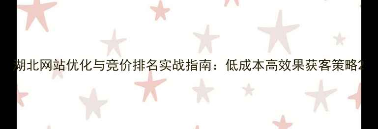 图片 湖北网站优化与竞价排名实战指南：低成本高效果获客策略2