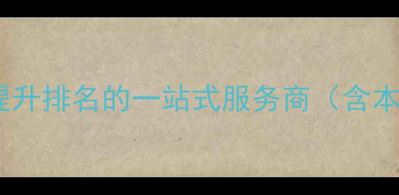 图片 灵璧网站优化公司_专业提升排名的一站式服务商（含本地化SEO与全链路运营）2
