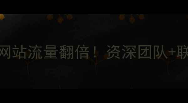 图片 百度SEO优化3步让网站流量翻倍！资深团队+联系电话（附案例）