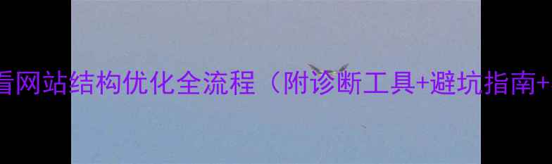 图片 百度SEO必看网站结构优化全流程（附诊断工具+避坑指南+实战案例）