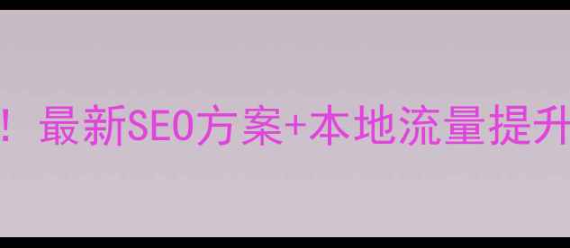 图片 福州网站优化爆款教程！最新SEO方案+本地流量提升技巧（附实操案例）🔥