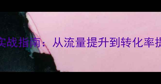 图片 空调网站SEO优化实战指南：从流量提升到转化率提升的毕业设计全2