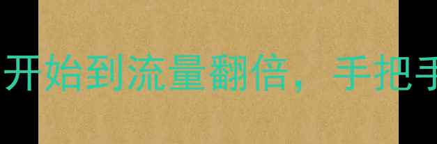 图片 网站优化全攻略：从零开始到流量翻倍，手把手教你打造高转化网站2