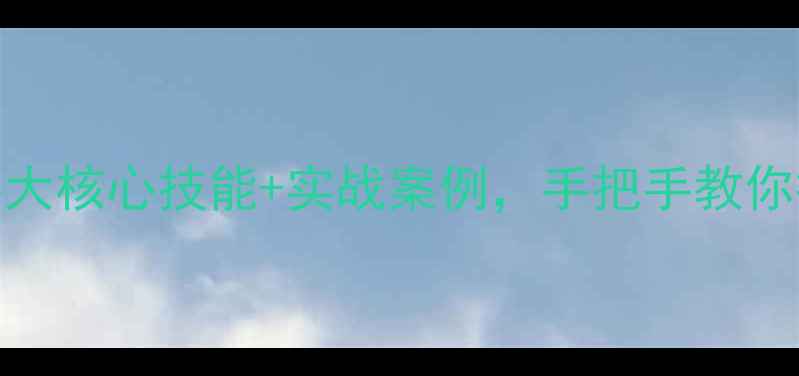 图片 网站优化必学！5大核心技能+实战案例，手把手教你提升流量转化率1