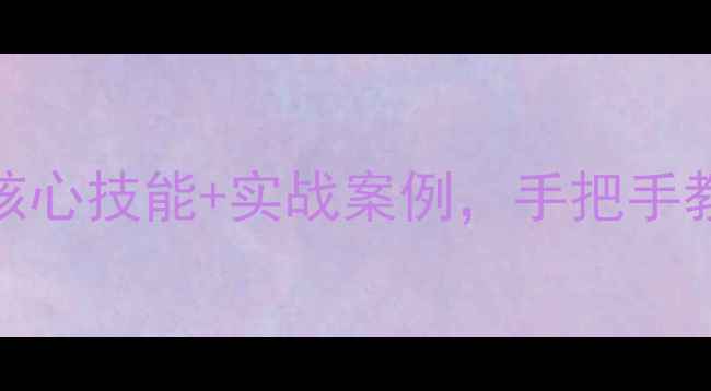 图片 网站优化必学！5大核心技能+实战案例，手把手教你提升流量转化率2