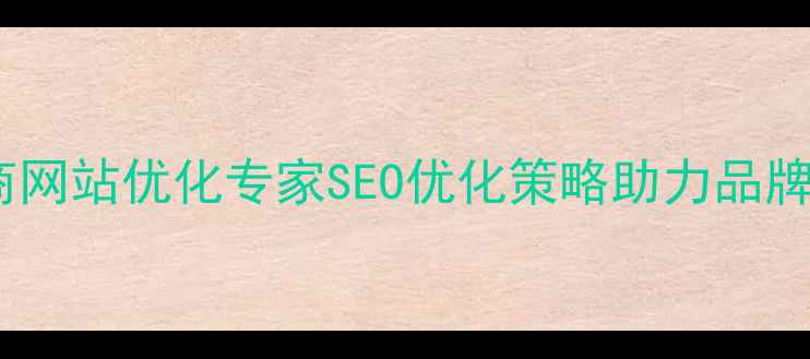 图片 菏泽加盟商网站优化专家SEO优化策略助力品牌快速崛起2
