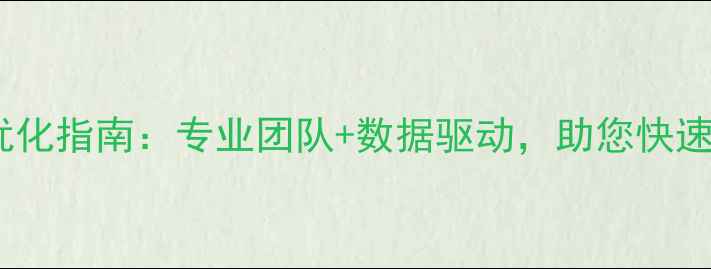 图片 营口SEO公司网站优化指南：专业团队+数据驱动，助您快速提升搜索引擎排名