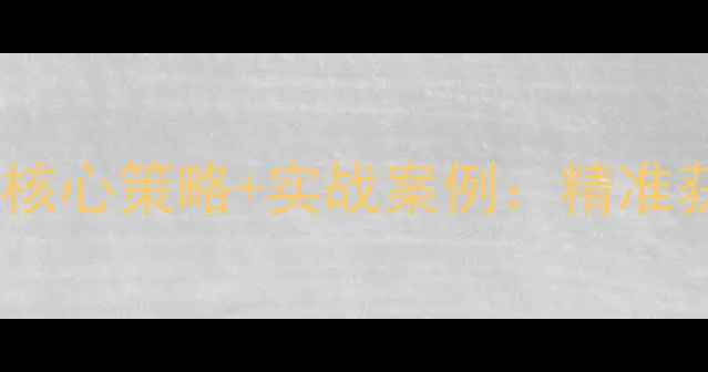 图片 襄阳本地企业必看！3大核心策略+实战案例：精准获客的网站SEO优化指南1