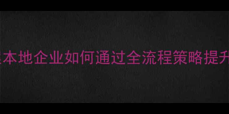 图片 西安网站建设方案本地企业如何通过全流程策略提升转化率与SEO排名