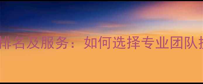 图片 郑州网站优化公司排名及服务：如何选择专业团队提升搜索引擎排名2