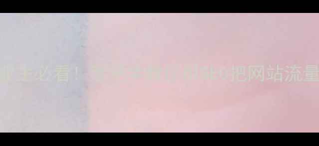 图片 💡大庆企业主必看！手把手教你用SEO把网站流量翻3倍💡1