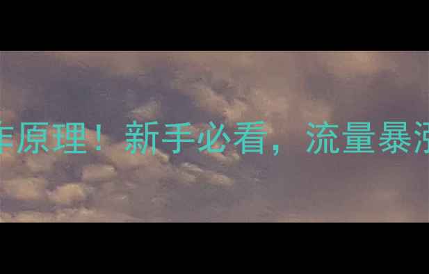 图片 💡网页服务器工作原理！新手必看，流量暴涨的5大优化技巧1