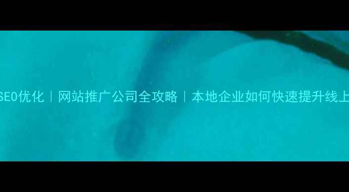 图片 💥泗洪SEO优化｜网站推广公司全攻略｜本地企业如何快速提升线上曝光？