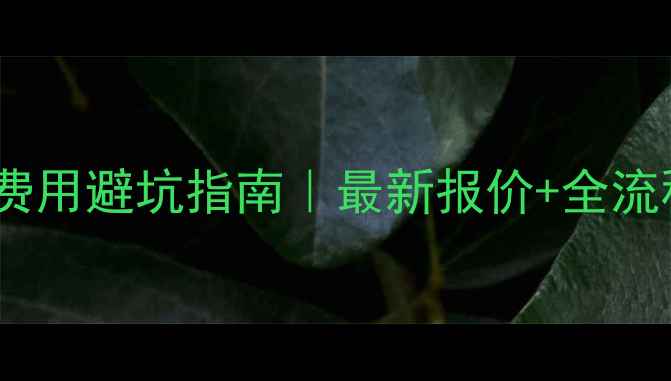 图片 📌外贸建站费用避坑指南｜最新报价+全流程干货💰🚀2