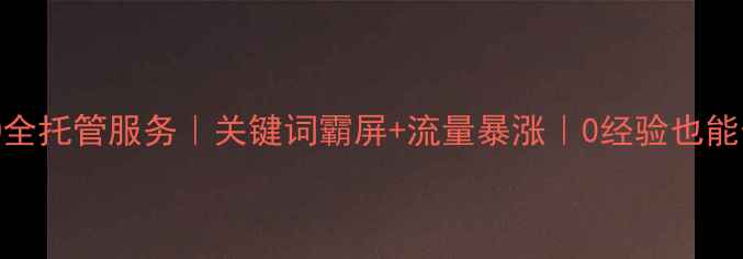 图片 🔥上海网站SEO全托管服务｜关键词霸屏+流量暴涨｜0经验也能做官网优化✨2