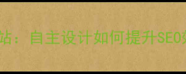 图片 🔥国外建站VS国内建站：自主设计如何提升SEO效果？附保姆级教程2