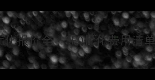 图片 🔥最新网站优化报价全｜SEO优化费用清单+避坑指南🔥