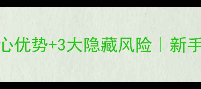 图片 🔥网站优化5大核心优势+3大隐藏风险｜新手必看避坑指南🔥2